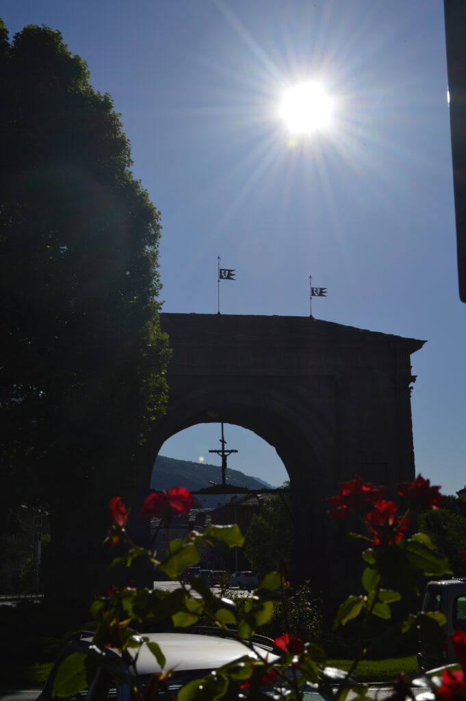 Arc d'Auguste, Aoste