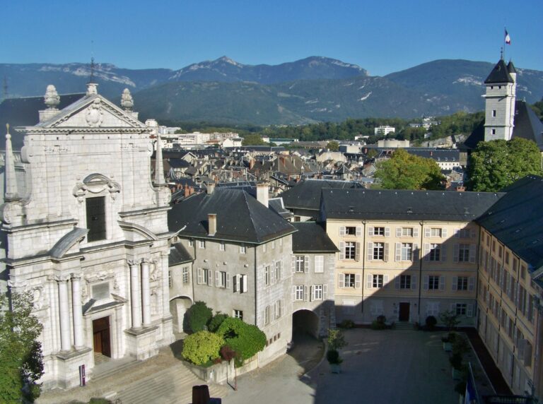 Le château des ducs de Savoie à Chambéry