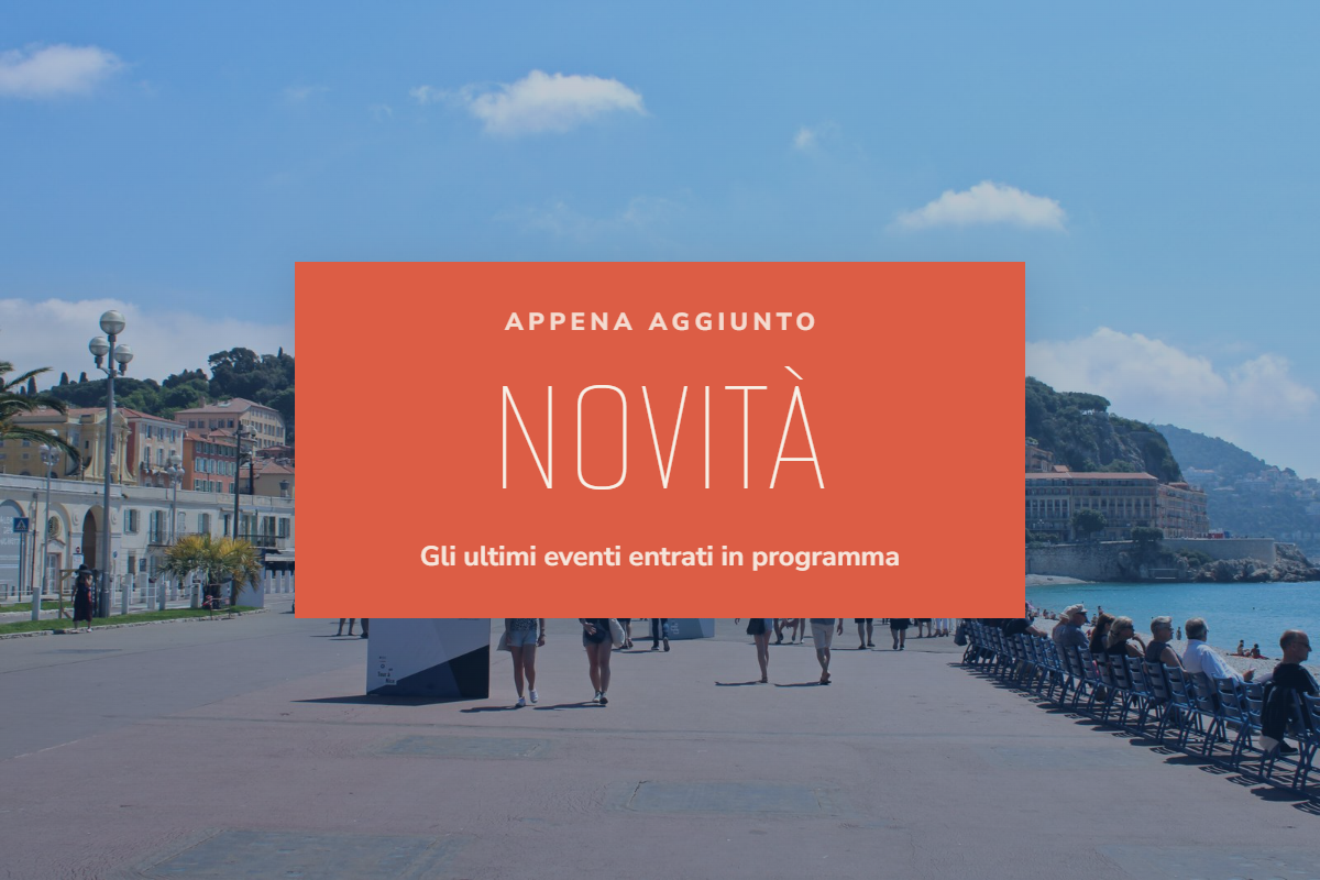 Le novità dell'agenda