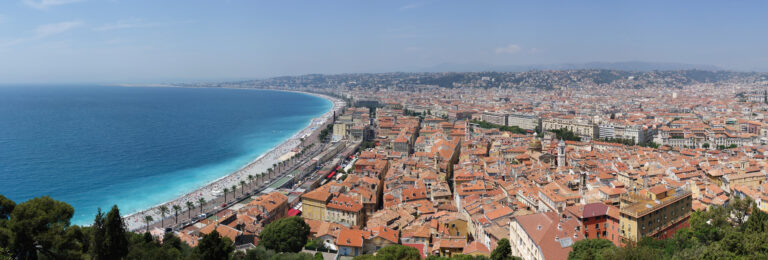 Nice vue depuis la colline du Château