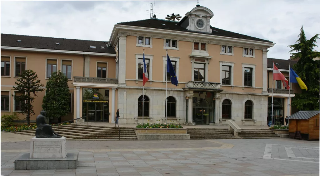 L’hôtel de ville d’Annemasse