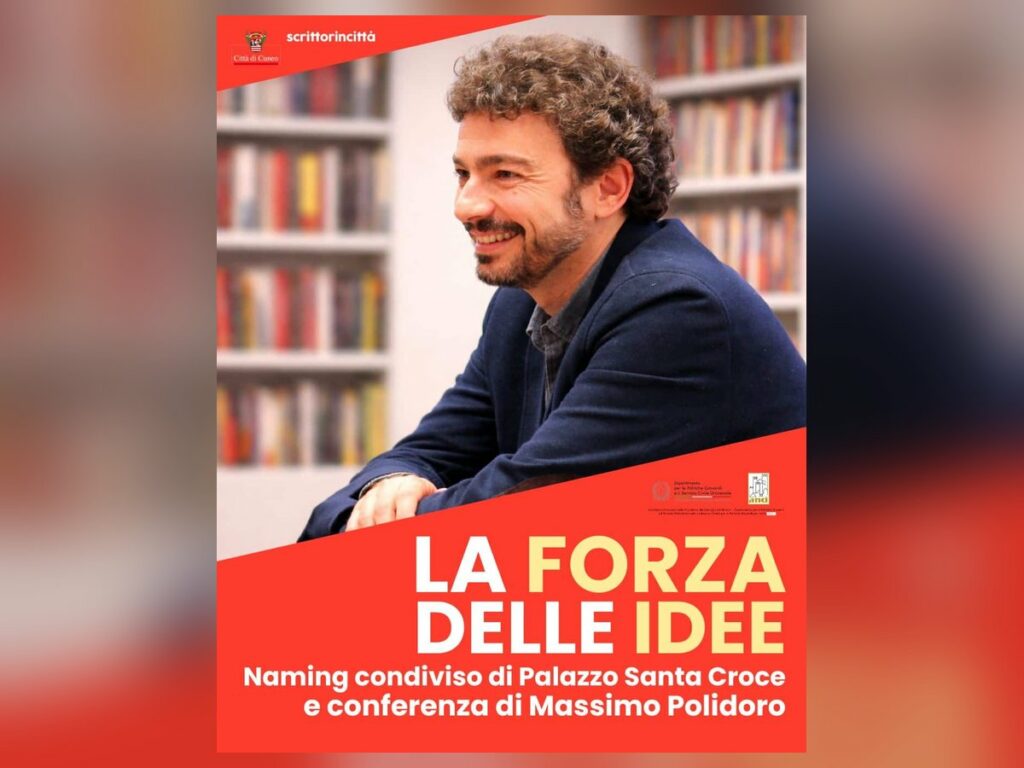 La forza delle idee • Naming condiviso di Palazzo Santa Croce e conferenza di Massimo Polidoro