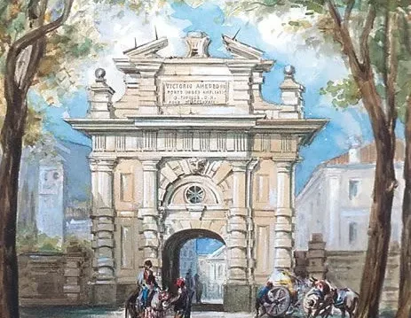Nice curiosité - La porte de Turin