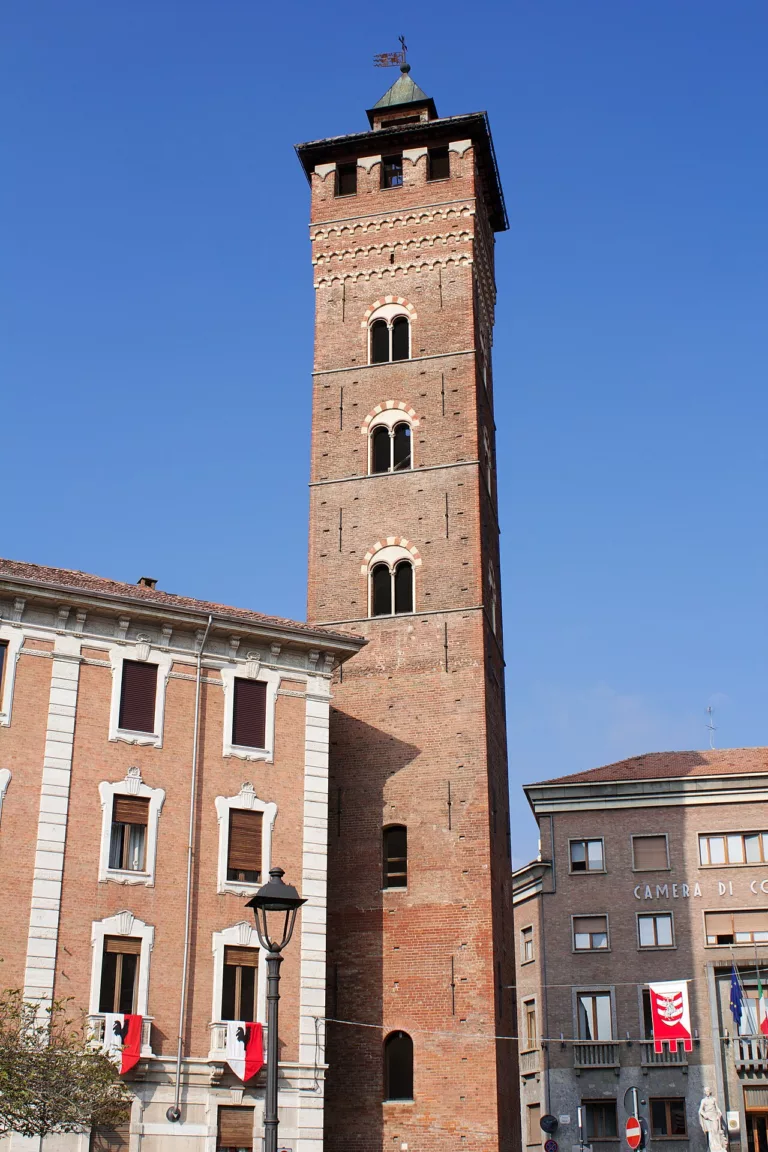La tour Troyana, la tour du Palio, à Asti