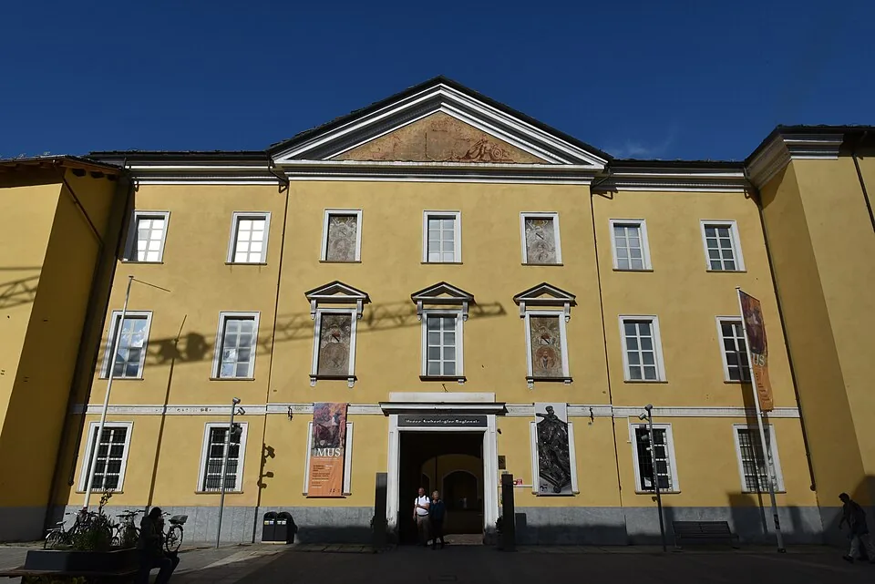 La façade du Musée archéologique régional d’Aoste