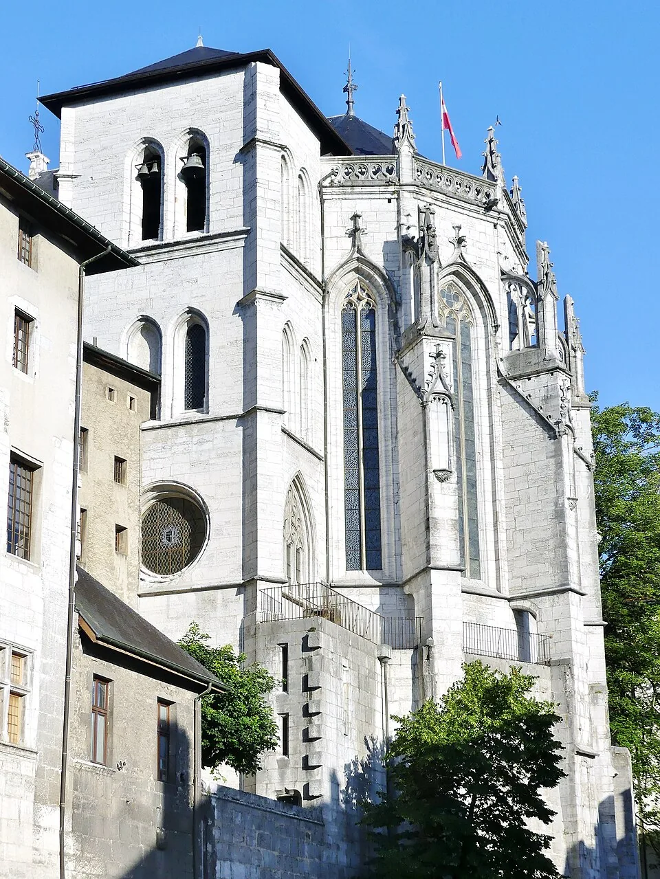 La Sainte-Chapelle et le Grand Carillon du château des ducs de Savoie, à Chambéry