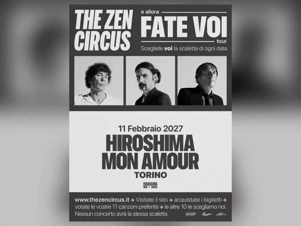 The Zen Circus in concerto a Torino